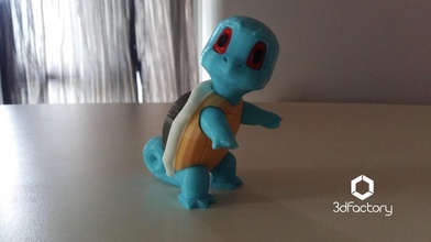pokemon Schiggy 3dfactory brasil pinshape 3dfactorybrasil go pokemongo 3d print model - Mito3D