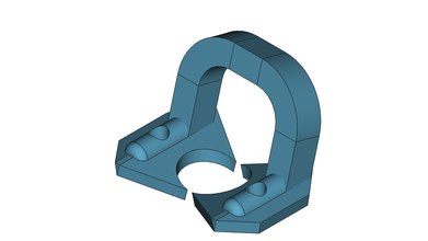 molar clamp 11 pinshape dental 3d print model - Mito3D