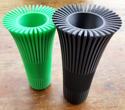 Getriebe vase pinshape Blumen Haus Haushaltswaren Kunst schön Küche Leben craftware 3d print model - Mito3D