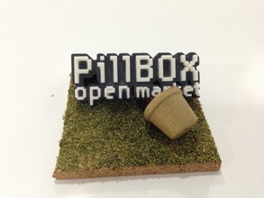 pot pinshape 3d-design 3d print model - Mito3D