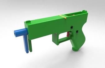 gun design 5 pinshape 3d-design 3d print model - Mito3D