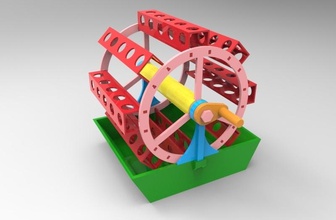 rotary jardín pinshape Diseño 3d 3d print model - Mito3D