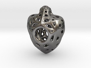 love's necklace pinshape elle-jewelry-design-contest commitment relationships love engagement love-charm heart-charm printed-heart-charm 3d-printed-heart-necklace heart jewlery 3d print model - Mito3D