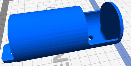 1 12 rampa chute clipe pinshape mailertube titular 11 2 polegadas silos clip 3d print model - Mito3D