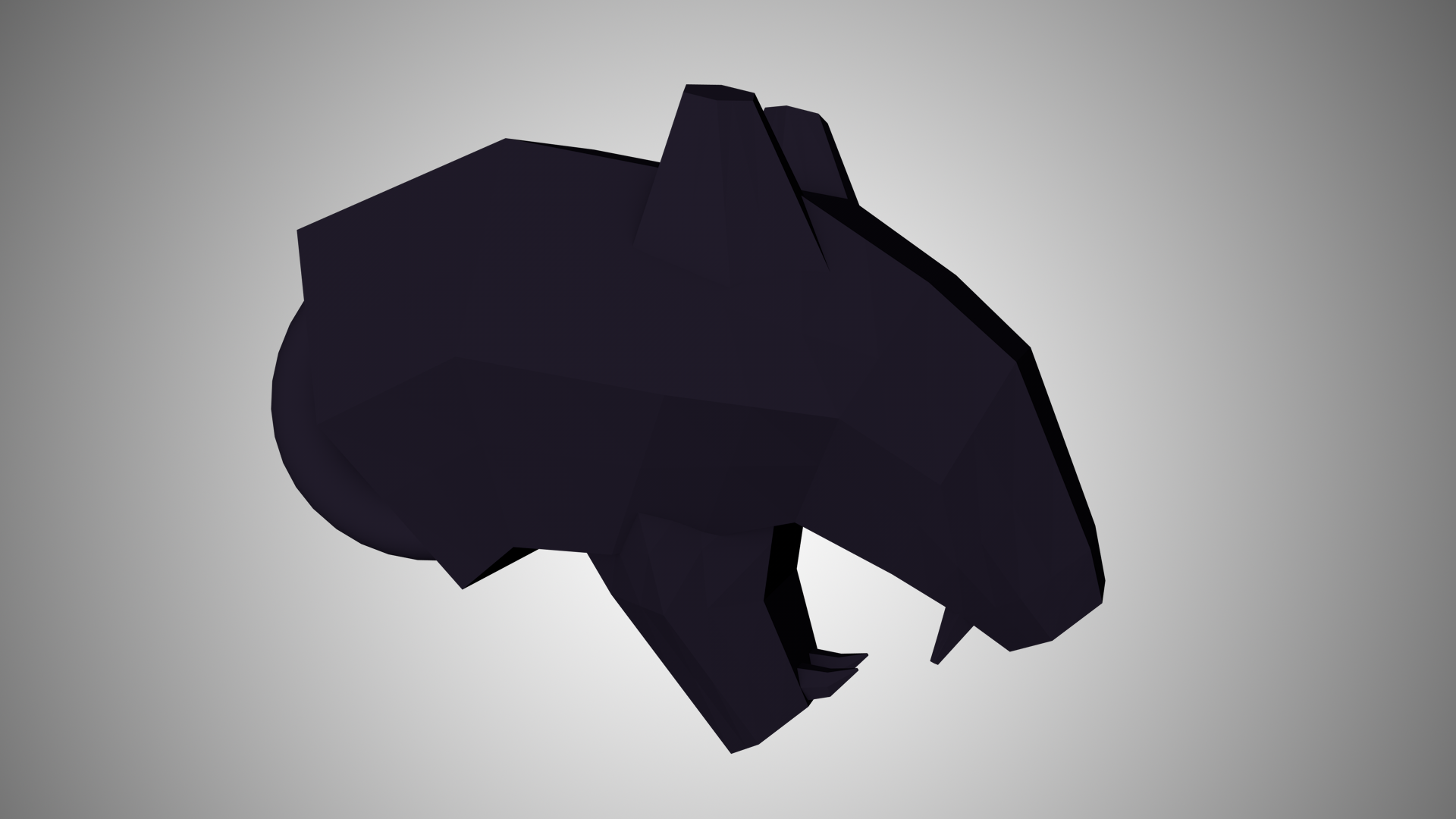 panther head keyring pinshape tiger animal 3D print model - Mito3D