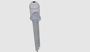 led rgb pinshape Conception 3d 3d print model - Mito3D
