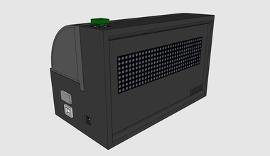 cuadro mensaje arduino pinshape Diseño 3d 3d print model - Mito3D
