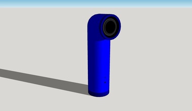 htc blue pinshape 3d-design 3d print model - Mito3D