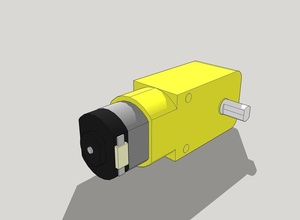 reductor motor pinshape Diseño 3d 3d print model - Mito3D