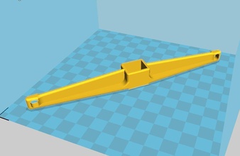 dual filament guide printrbot aluminum handle pinshape 3d-design 3d print model - Mito3D