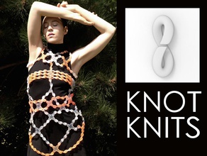 knot knits pinshape 3d-design 3d print model - Mito3D