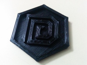 darsana xm anomalie médaille pinshape Conception 3d 3d print model - Mito3D