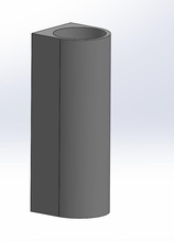 magnetic pen holder pinshape 3d-design 3d print model - Mito3D