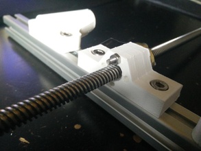 redesigned parts vulcanus v1 - leadscrew belt tensioner pinshape 3d-design 3d print model - Mito3D