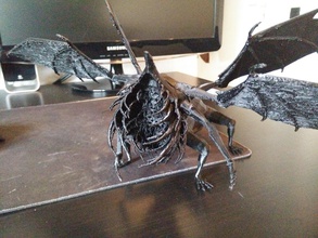 gaping dragon - dark souls pinshape 3d-design 3d print model - Mito3D