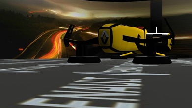 impulso racer renault pinshape fantascienza racing pulse disegno 3d 3d print model - Mito3D