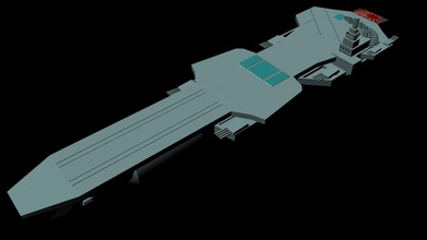 Japon imparatorluk donanması orbital saldırı carrier shinano pinshape bilim kurgu Japonya donanma 3d tasarım 3d print model - Mito3D