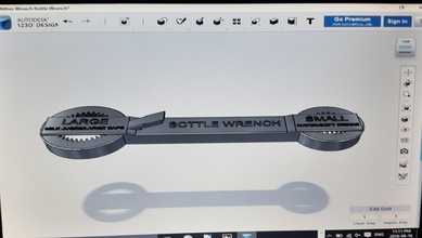 bottle wrench pinshape within-reach-3d-design-challenge-under-18 bottle-wrench opener cap bottle-opener 3d print model - Mito3D