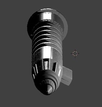 benutzerdefinierte Lichtschwert Griff blender pinshape 3d design 3d print model - Mito3D