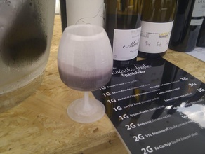 wine glass pinshape 3d-design 3d print model - Mito3D