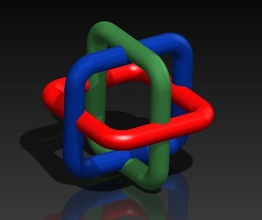 spacecubes skill puzzle pinshape 3d-design 3d print model - Mito3D