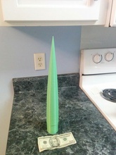 layered success 16 tall 2 dia rocket nose cone pinshape 3d-design 3d print model - Mito3D