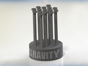 gravity puzzle mini pinshape 3d-design 3d print model - Mito3D