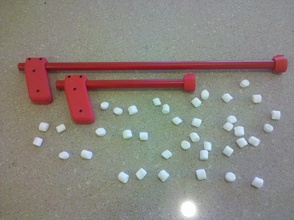 mini marshmallow gun & rifle pinshape 3d-design 3d print model - Mito3D