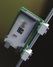 arduino mega m8 m6 montaje barra pinshape Diseño 3d 3d print model - Mito3D