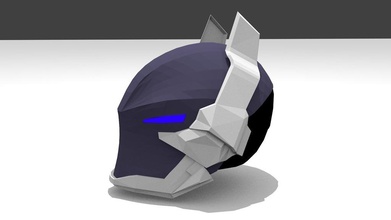 arkham knight styled helmet pinshape 3d-design 3d print model - Mito3D