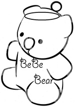 bebe bear toy holiday ornament pinshape 3d-design 3d print model - Mito3D
