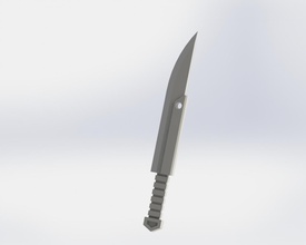 kılıç maket pinshape şekil rakamlar çocuklar duymasın waeapon silah modelleri 3d print model - Mito3D
