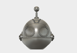 clank cabeza llavero pinshape llegar 3d diseño reto 18 años ratchet 3d print model - Mito3D