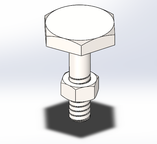 ta somun ba lant tasarımı pinshape hendisu ur ilk paylaşmak lk payla fındık cıvata 3D print model - Mito3D