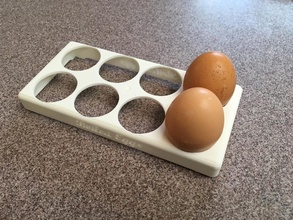 boiled eggs tray pinshape 3d-design 3d print model - Mito3D
