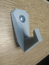 strong arm hook pinshape 3d-design 3d print model - Mito3D