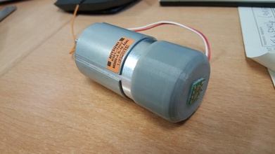 magnetic encoder holder 545 dc motor pinshape 3d-design 3d print model - Mito3D
