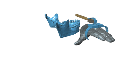 diş fırçası Yardımcısı pinshape içinde ulaşmak 18 3d meydan tasarım altında 3d print model - Mito3D