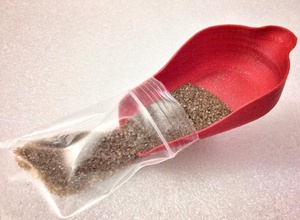 simple spice salt tea powder scoop pinshape 3d-design 3d print model - Mito3D