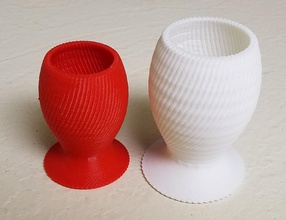 3d vase pinshape linear Linear austragen 3d print model - Mito3D