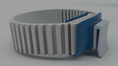 util assistência orientada cinto elástico pinshape alcançar 3d design desafio 18 3d print model - Mito3D