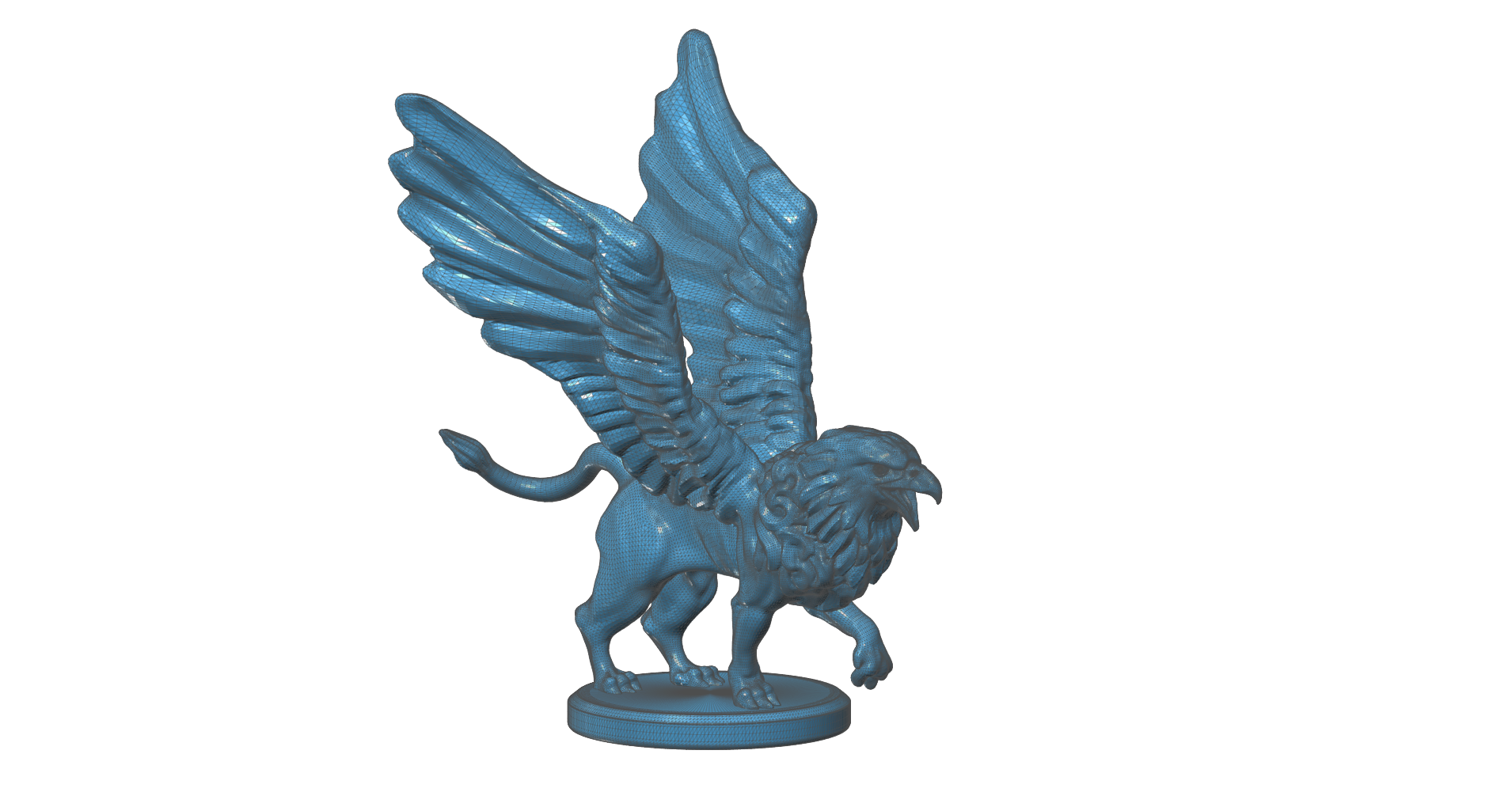 griffin pinshape Figur Spielzeug griffon free Modelle frei 3D print model - Mito3D