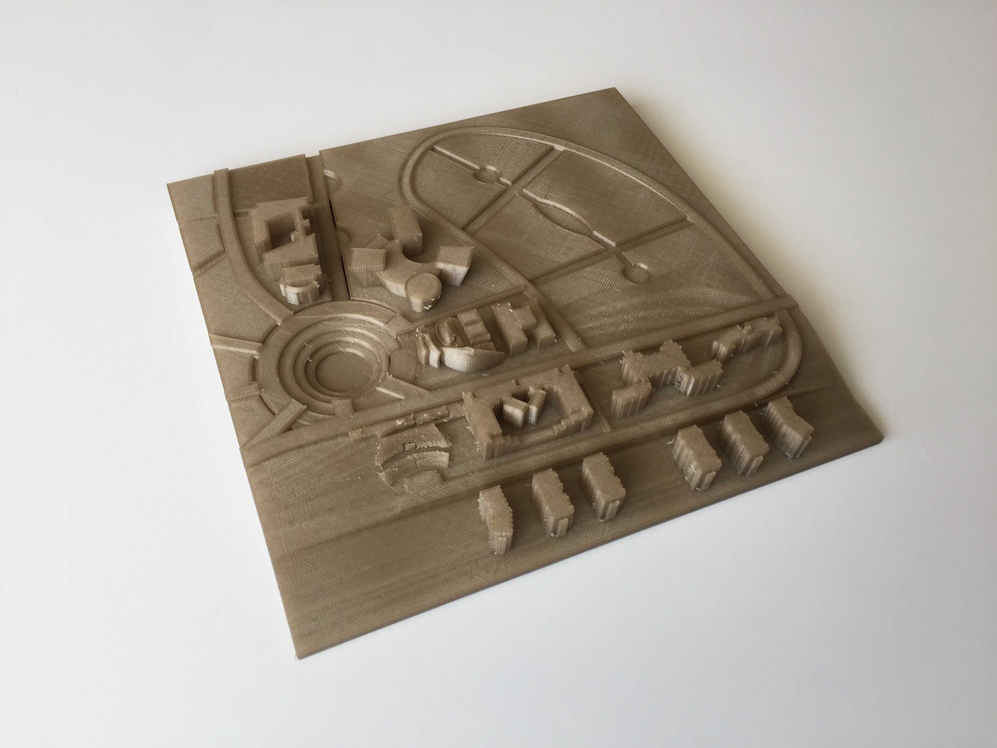 Uni Gebäude plan pinshape Universität 3D print model - Mito3D
