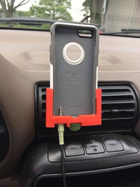 iphone 6 car mount otter box case pinshape phone-mount phone-cradle phone-case phone-stand m3d-micro m3d otterbox iphone-6s iphone-6-dock holders holder gadget car-mount car-accessories accesories accessory 3D print model - Mito3D