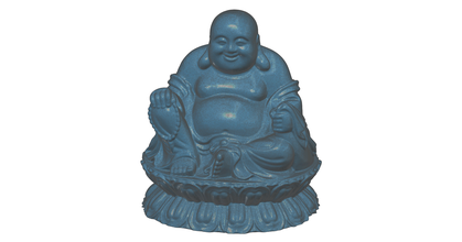 bouddha pinshape bureau jouet sachant allknowing figurine figure graisse chinois 3d print model - Mito3D