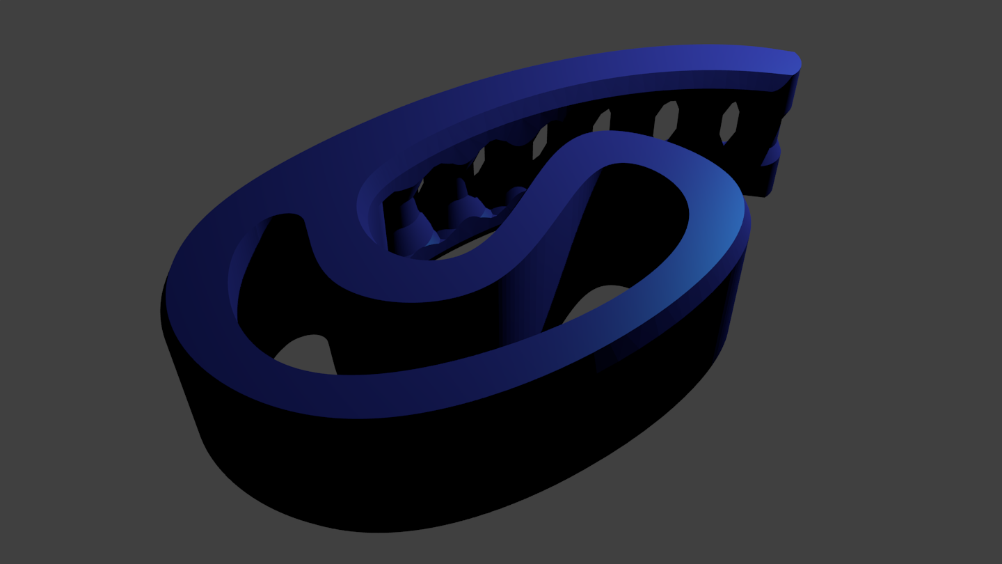 frisbee clip pinshape ultimate 3D print model - Mito3D