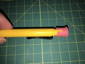 lamy safari mechanical pencil cap pinshape 3d-design 3d print model - Mito3D