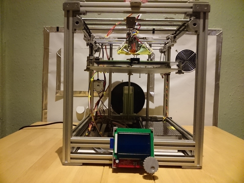 ultimaker 2 clone + ramps 14 cheap cheerful pinshape 3d-design 3D print model - Mito3D