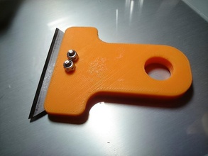 raschietto monouso stanley lame coltello pinshape disegno 3d 3d print model - Mito3D