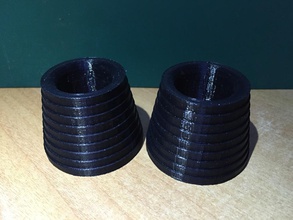 spool adaptors filament holder pinshape 3d-design 3d print model - Mito3D